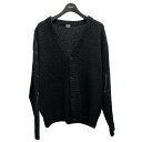 【中古】tatoo studio yamada ニットカーディガン ブラック サイズ:L 【210325】(タトゥースタジオヤマダ)