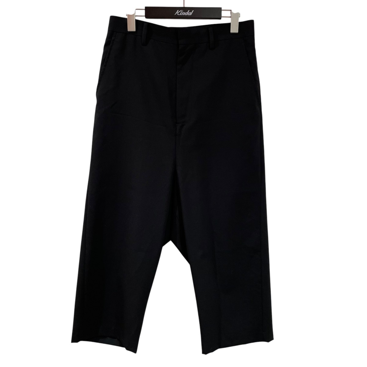 【中古】JUNYA WATANABE CDG 17SS サルエルパンツ JS-P034 ブラック サイズ:S 【200325】(ジュンヤワタナベコムデギャルソン)