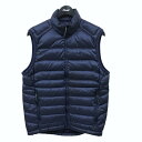 【中古】POLO RALPH LAUREN ワンポイント ダウンベスト ネイビー サイズ:S 【210325】(ポロラルフローレン)