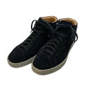 【中古】Santoni ハイカットスニーカー MBGU14357GHSVYDNU60 ネイビー サイズ:5(24.0~24.5cm) 【210325】(サントーニ)(4)