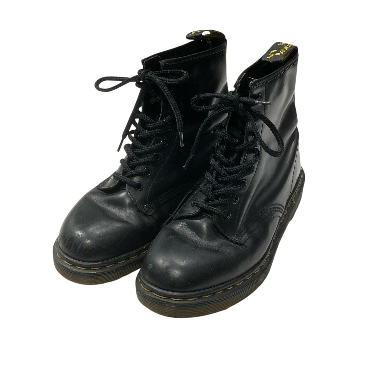 【中古】Dr．Martens8ホール レースアップブーツ ブラック サイズ：不明【価格見直し】