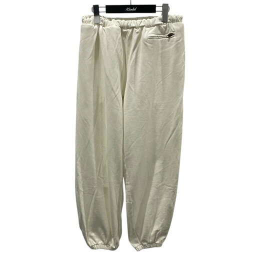 【中古】WILLY CHAVARRIAフェード加工スウェットパンツ BIG DADDY SWEAT PANT ビッグダディスウェットパンツ アイボリー サイズ:M【価格見直し】 【中古】WILLY CHAVARRIAフェード加工スウェットパンツ BIG DADDY SWEAT PANT ビッグダディスウェットパンツ アイボリー サイズ:M【価格見直し】