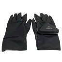 【中古】PRADA21AW レザーグローブ ブラック サイズ:SIZE 8.5【価格見直し】