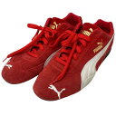 【中古】PUMASpeedcat OG “Red/White” ローカットスニーカー レッド サイズ:28cm【価格見直し】
