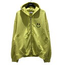 【中古】BLUEMARBLE Smiley パーカー ジップパーカー イエロー サイズ:XL 【220325】(ブルーマーブル)(4)