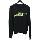 【中古】DIESEL トレーナー F-MAGDA-V50 ブラック サイズ:M 【220325】(ディーゼル)