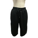 【中古】CELINE スパンコールハーフトラックパンツ 2Z197121O ブラック サイズ:XS 【220325】(セリーヌ)