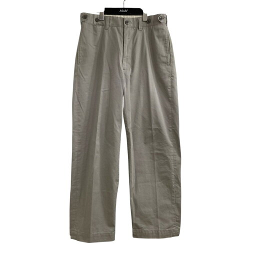 【中古】NAMELESSNESS 24AW コットンパンツ 24-030-596-1040-3-0 ベージュ サイズ:3 【220325】(ネイムレス) 【中古】NAMELESSNESS 24AW コットンパンツ 24-030-596-1040-3-0 ベージュ サイズ:3 【220325】(ネイムレス)