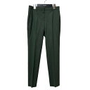 【中古】theory スラックスパンツ 01-9306420-665-702 グリーン サイズ:2 【220325】(セオリー)