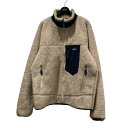 【中古】Patagonia CLASSIC RETRO-X JACKET フリースジャケット 23056FA21 アイボリー サイズ:L 【220325】(パタゴニア)(4)