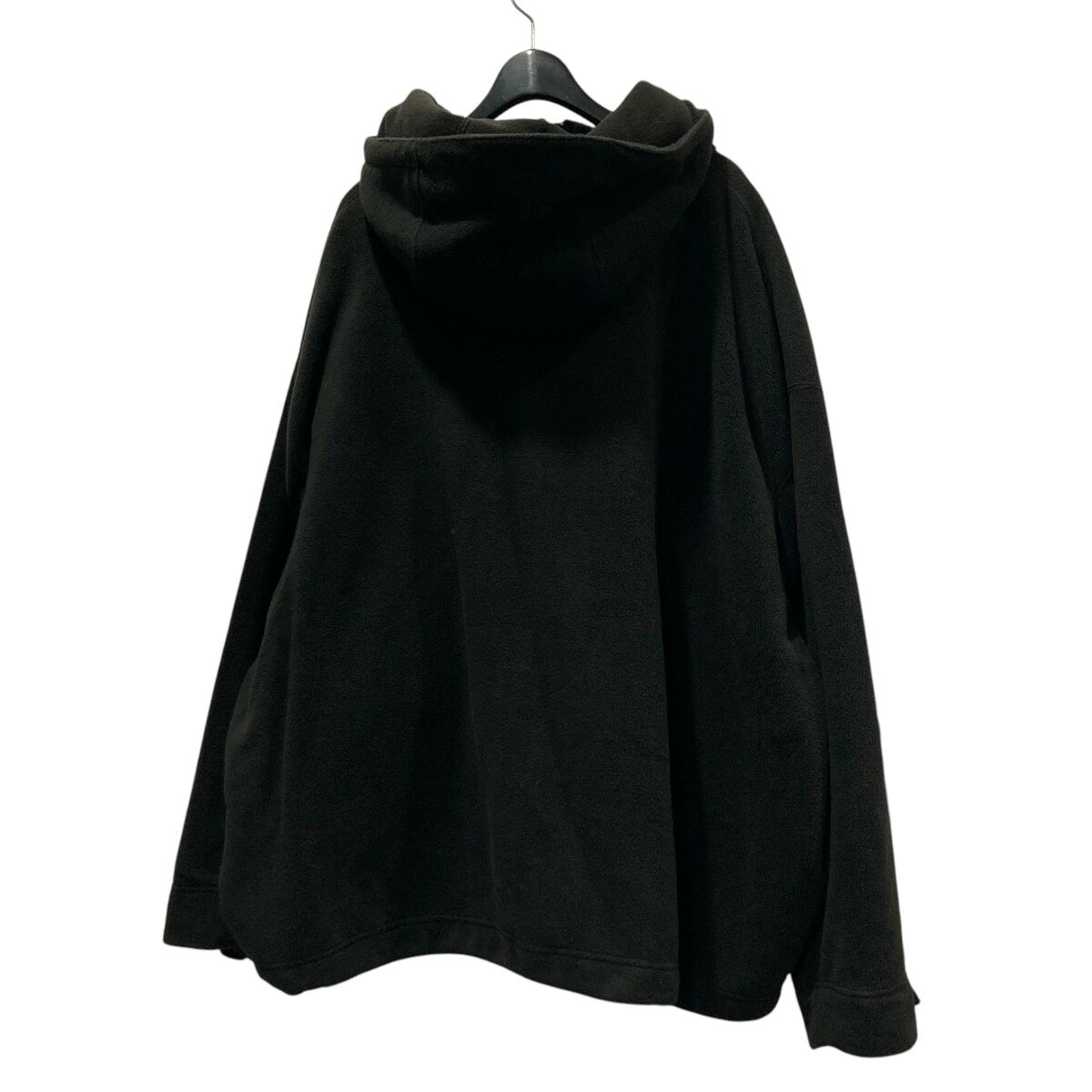 【中古】Stripes For Creative23AW フリース フーデッドジャケット ブラック サイズ：XL【価格見直し】