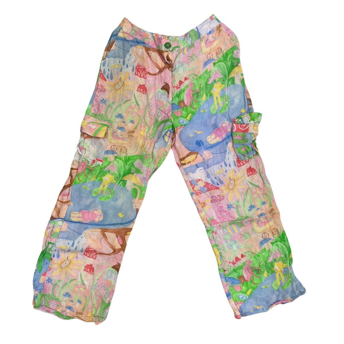【中古】HELMSTEDT パンツ ピンク サイズ:M 【230325】(ヘルムシュテット)