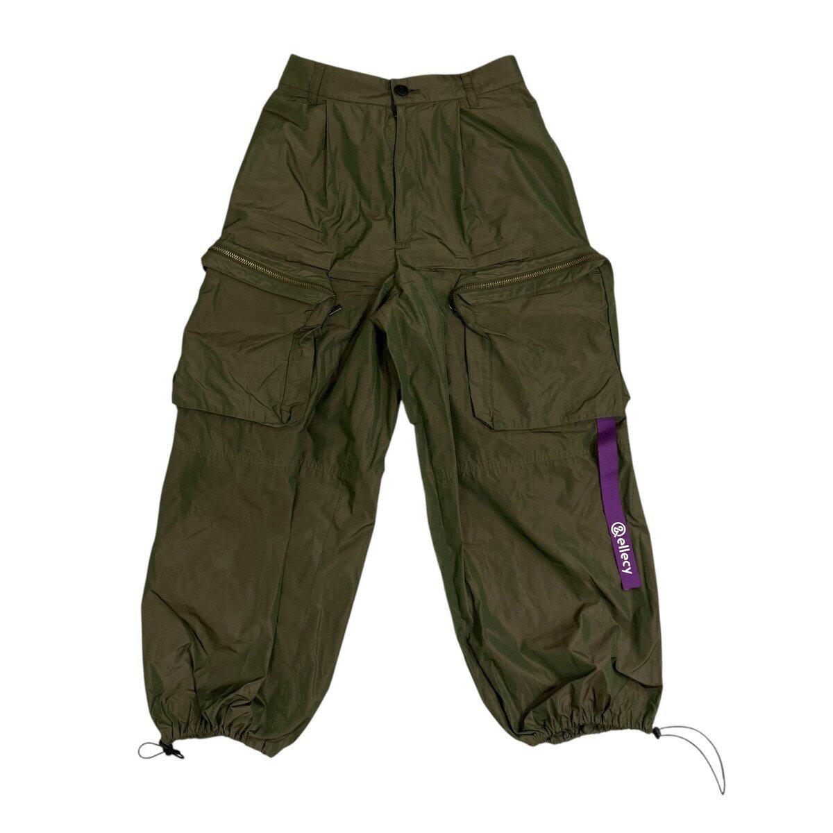 【中古】&ELLECY カーゴ パンツ 52001130 オリーブ サイズ:M 【230325】(アンドエルシー)