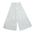 【中古】MerletteDASH PANT ワイドパンツ 134E85L ホワイト サイズ:4【価格見直し】