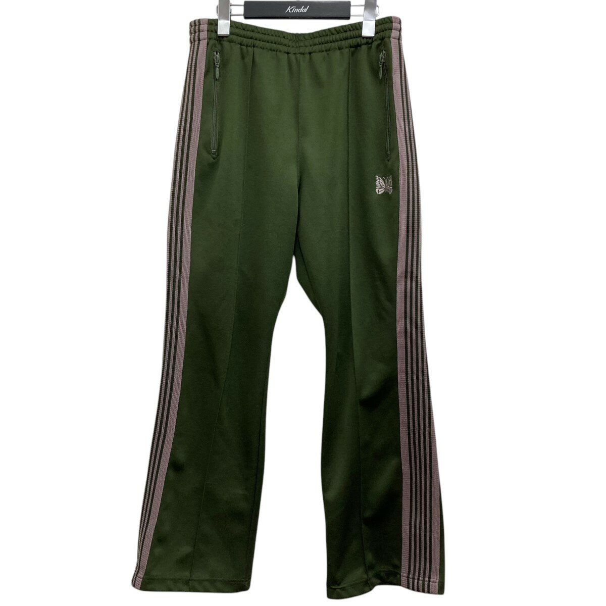 【中古】Needles トラックパンツ グリーン サイズ:S 【230325】(ニードルス)