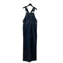 【中古】HOLIDAY LOW-BACK DENIM OVER-ALL オーバーオール 21102625 インディゴ サイズ:0 【230325】(ホリデー)