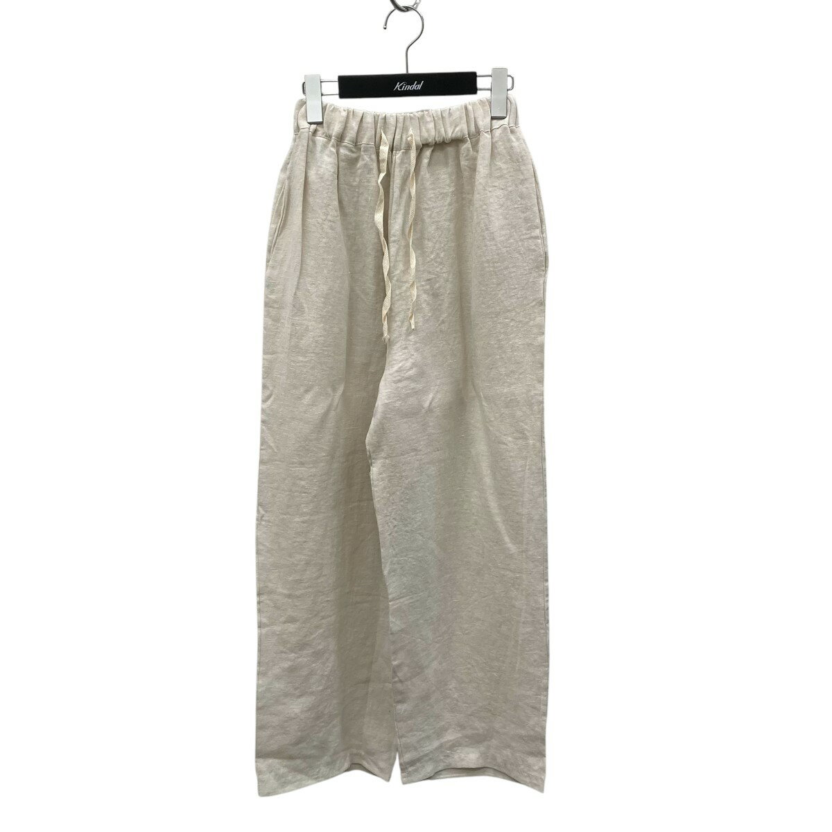 【中古】El mar リネンパンツ BV230556K ベージュ サイズ:ONE 【240325】(エルマール)