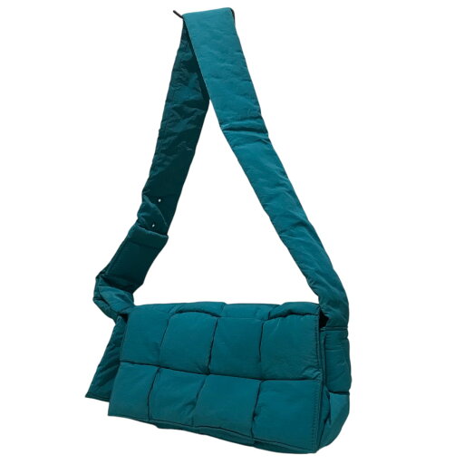 【中古】BOTTEGA VENETA パデッド テック カセット ショルダーバッグ ブルー サイズ:- 【240325】(ボッテガヴェネタ) 【中古】BOTTEGA VENETA パデッド テック カセット ショルダーバッグ ブルー サイズ:- 【240325】(ボッテガヴェネタ)