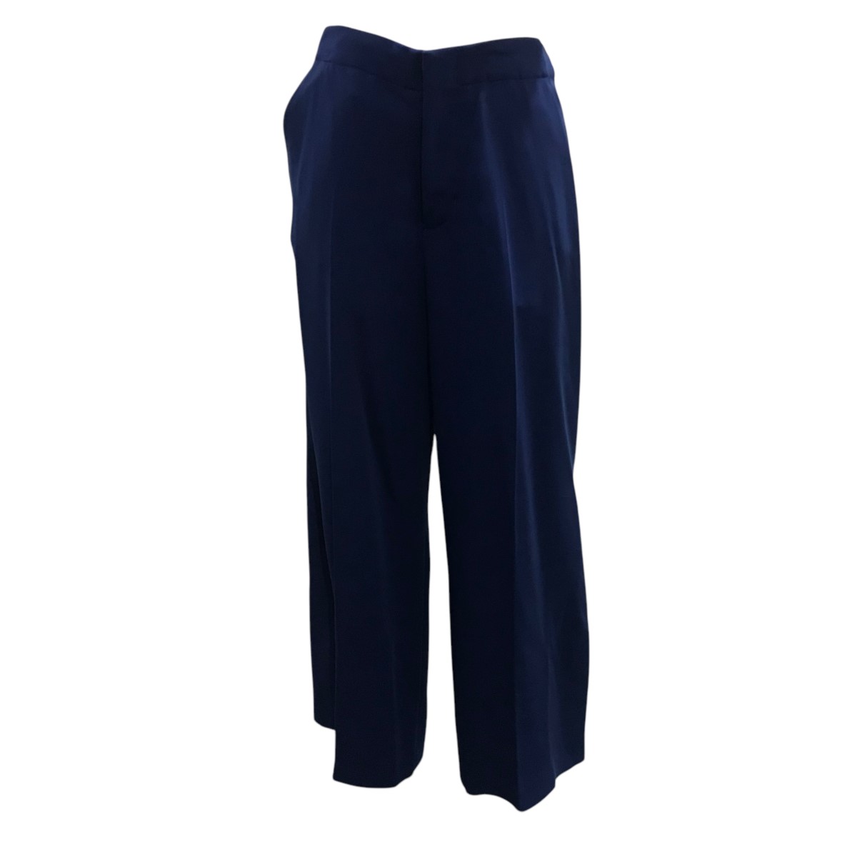 【中古】IENA スリットパンツ 16-030-914-9000-2-0 ブルー サイズ:36 【240325】(イエナ)