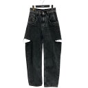 【中古】Maison Margielaデニムパンツ S51LA0051 ブラック サイズ:38【価格見直し】