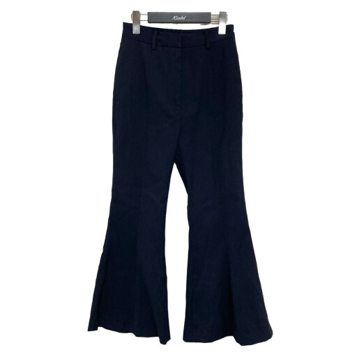 【中古】CLANEANKLE BELL BOTTOM PANTS スラックス 12110 7012 ネイビー サイズ:1【価格見直し】 【中古】CLANEANKLE BELL BOTTOM PANTS スラックス 12110 7012 ネイビー サイズ:1【価格見直し】