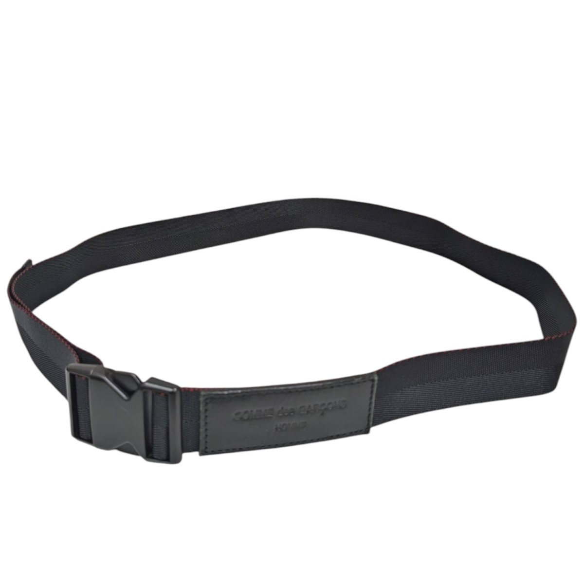 【中古】COMME des GARCONS ナイロンミリタリーベルト HL-K301 ブラック 【260325】(コムデギャルソン)