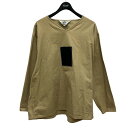 【中古】SUNSEA SAFARI PULL OVER プルオーバーシャツ ベージュ サイズ:3 【260325】(サンシー)