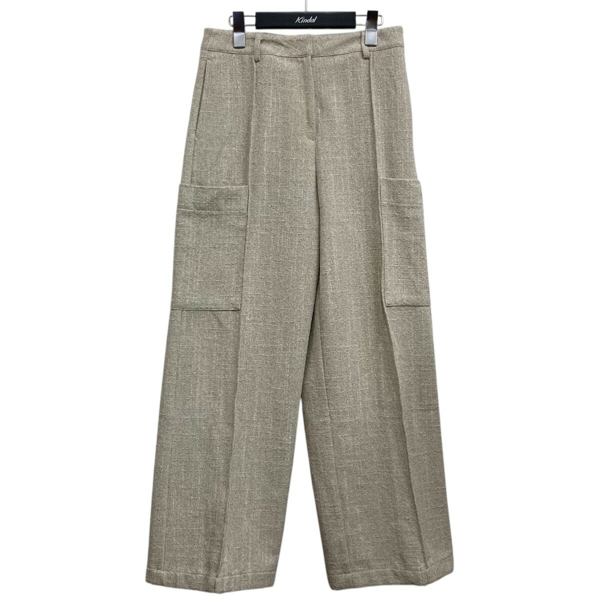 【中古】ELLIE ツイードパンツ ベージュ サイズ:2 【260325】(エリー)