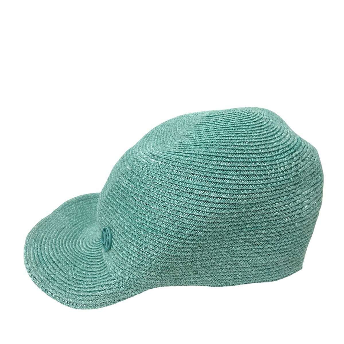 【中古】Maison Michelタイガー ロゴプレート キャップ 1068025001 スカイブルー サイズ：M【価格見直し】