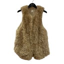 【中古】Ron HermanFur Vest ベスト 3010400056 ブラウン サイズ:XS【価格見直し】