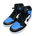 【中古】NIKE Air Jordan 1 Retro High OG University Blue UNC Toe エアジョーダン1 レトロ ハイ OG ハイカットスニーカー dz5485-400 ブルー サイズ:27.5cm 【270325】(ナイキ)