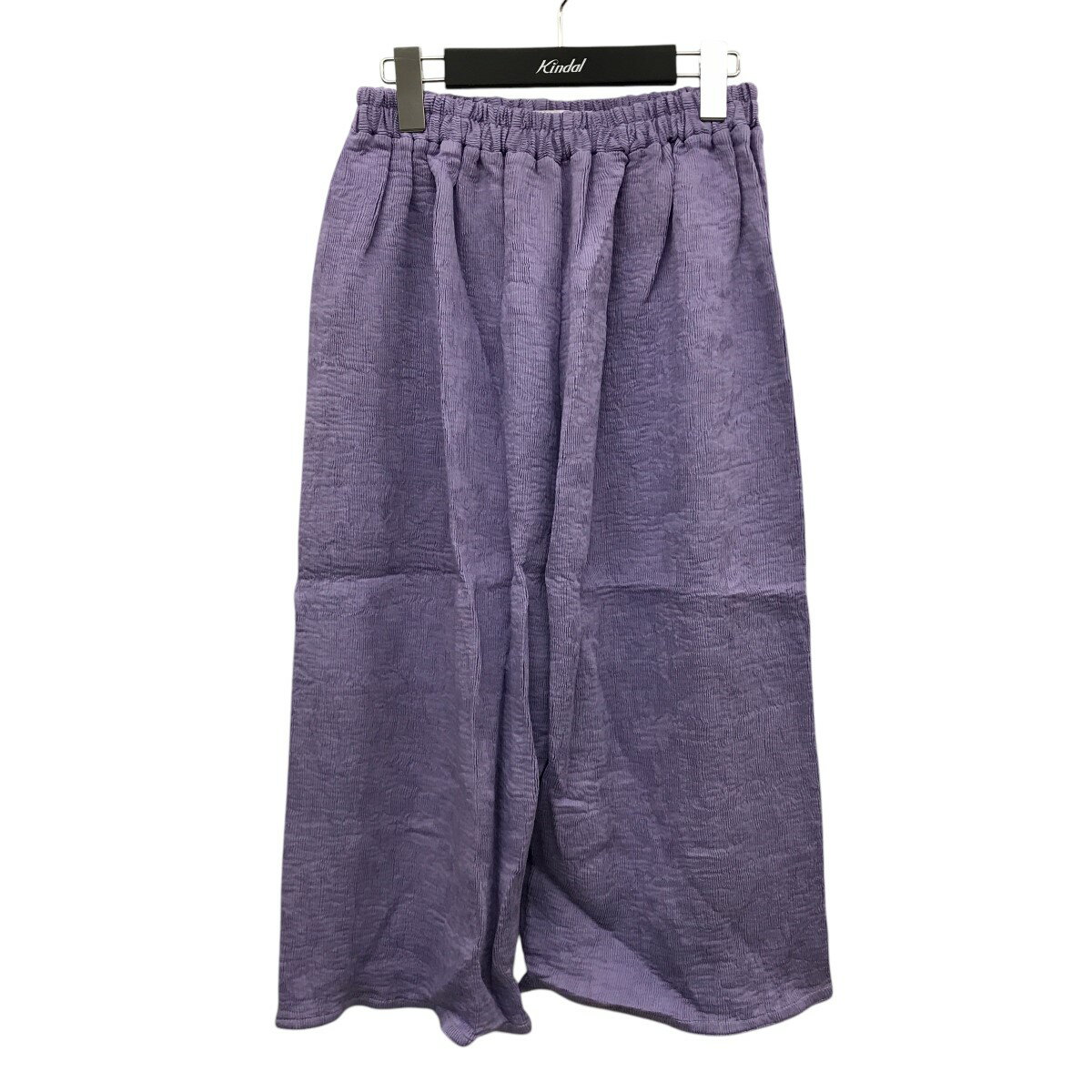 【中古】TATA CHRISTIANE クロップドパンツ パープル サイズ:M 【270325】(タタクリスティアン)