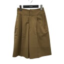 【中古】MIESROHE ショートパンツ MWFP221005 ベージュ サイズ:0 【270325】(ミースロエ)