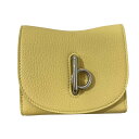 【中古】BURBERRY ロッキングホース 財布 8081668 イエロー 【290325】(バーバリー)