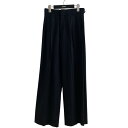 【中古】HYKE ウールパンツ 202-13188 ブラック サイズ:1 【290325】(ハイク)