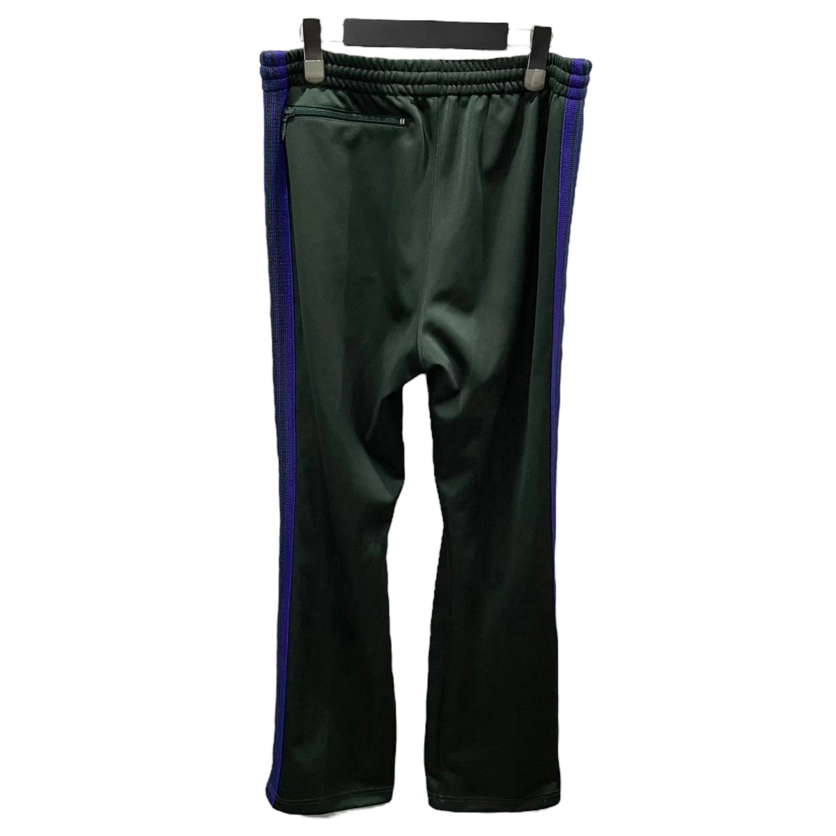 【中古】Needlesイージーパンツ Narrow Track Pant - Poly Smooth ナロートラックパンツ ポリスムース DI172 グリーン・パープル サイズ：M【価格見直し】