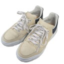 【中古】ALEXANDER McQUEEN NEW COURT スニーカー ベージュ サイズ:41 【290325】(アレキサンダーマックイーン)