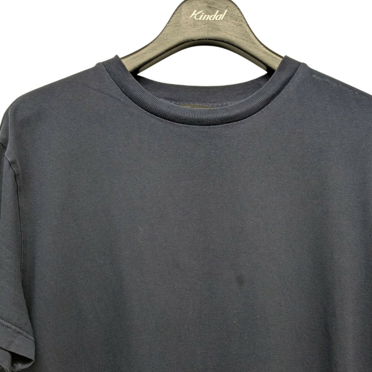 【中古】PRADAクルーネックパックTシャツ UJM492 ネイビー サイズ：S【価格見直し】