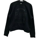 【中古】HERMES スウェット ブラック サイズ:36 【300325】(エルメス)