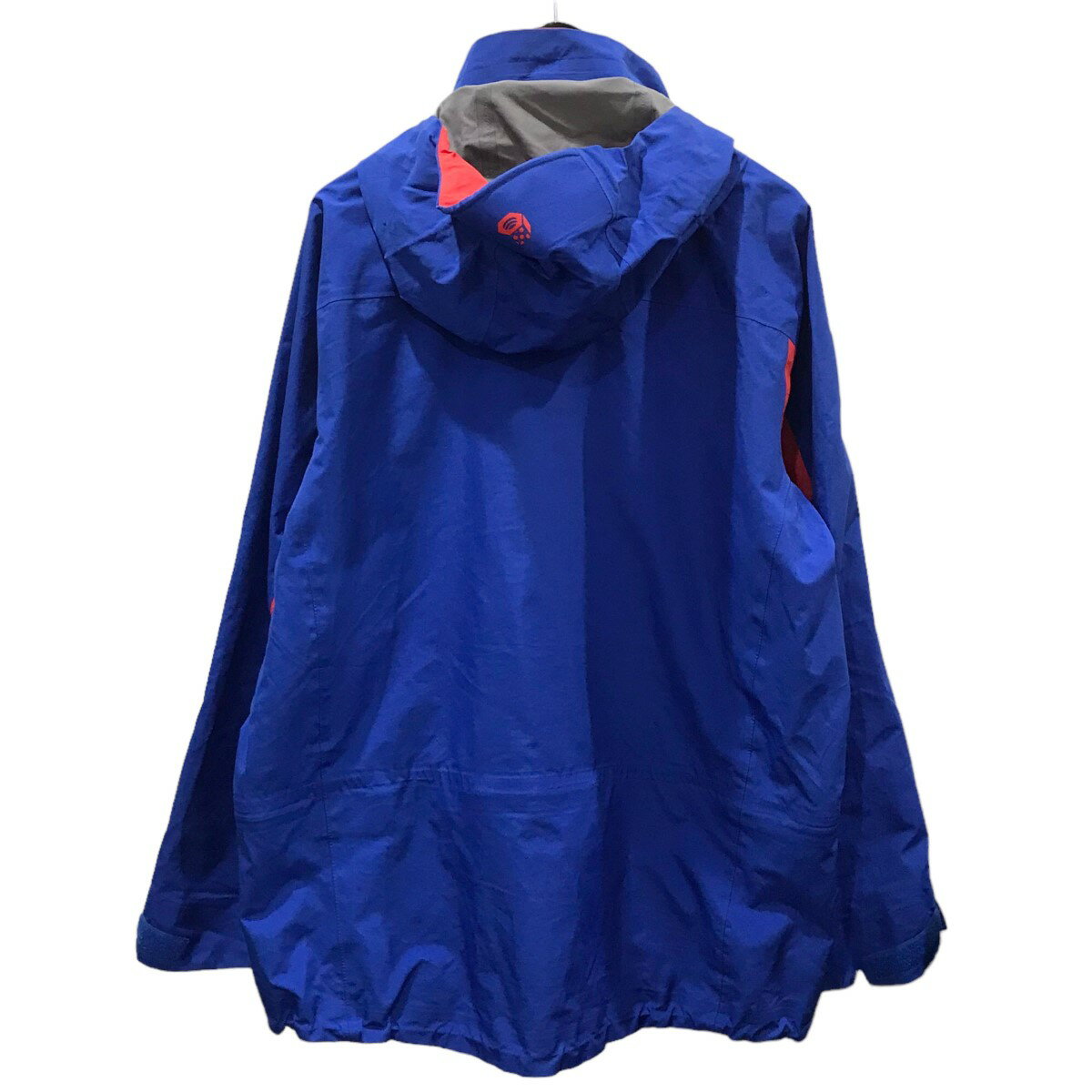 【中古】MOUNTAIN HARD WEAR　マウンテンパーカー DRY Q ドライキュー ブルー・レッド サイズ：M 【300325】（マウンテンハードウェア）