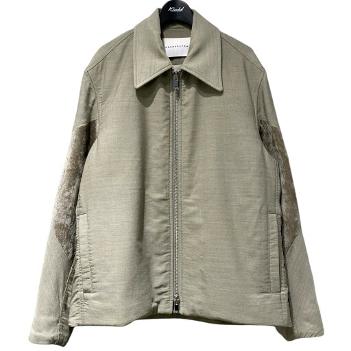 【中古】CORNERSTONE 22AW casual jacketデザインZIPジャケット カーキ サイズ:46 【300325】(コーナーストーン) 【中古】CORNERSTONE 22AW casual jacketデザインZIPジャケット カーキ サイズ:46 【300325】(コーナーストーン)