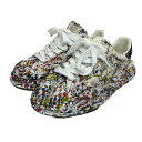 【中古】Maison MIHARA YASUHIRO 25SS 「BLAKEY」OG Sputtering Canvas Low-top Sneaker A14...
