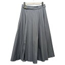 【中古】sacai×CARHARTT WIP 23AW「Pleated Skirt」プリーツスカート スカイブルー サイズ:0 【300325】(サカイ×カーハ...