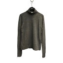 【中古】JIL SANDER袖ジップモックネックニット グレー サイズ:36【価格見直し】(4)