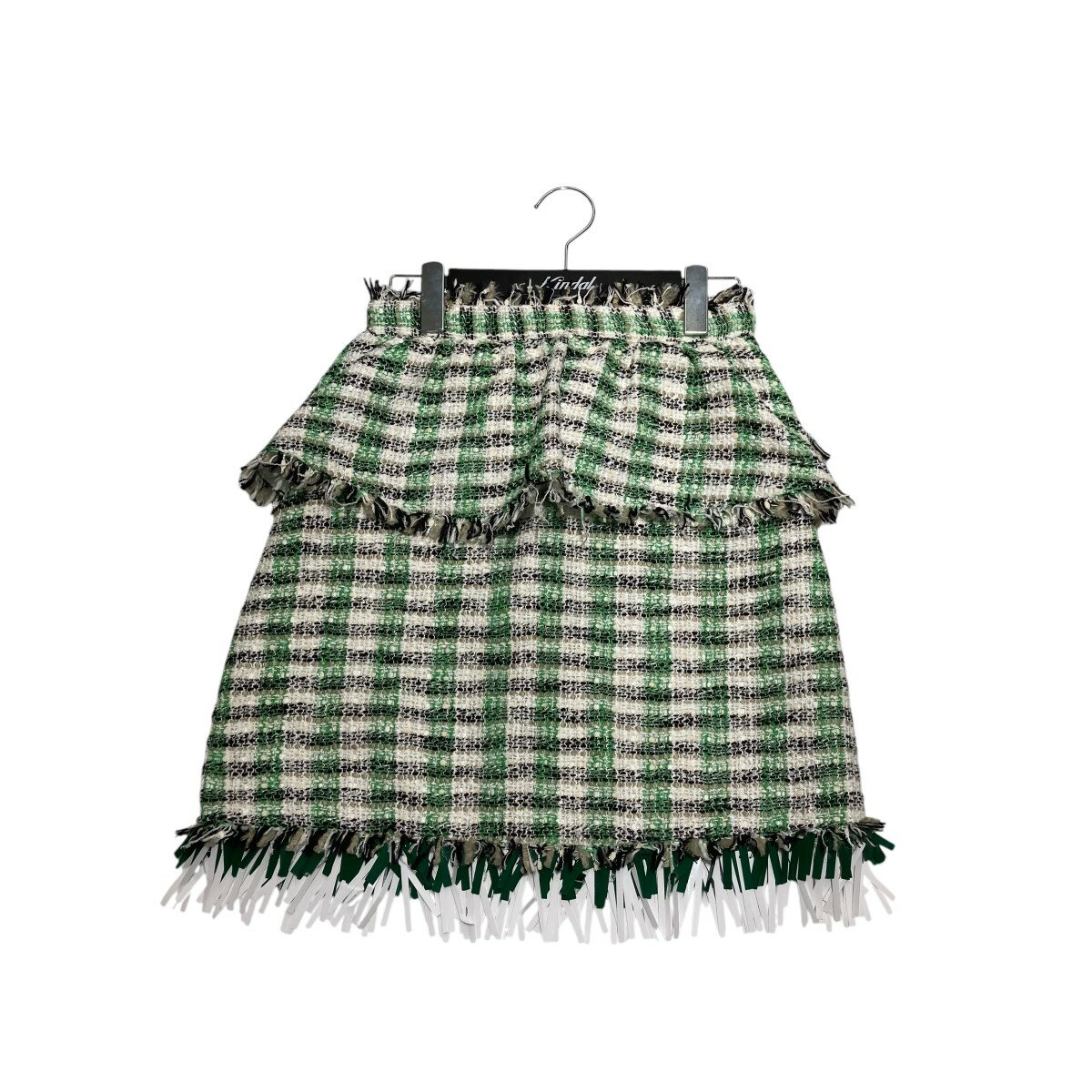 【中古】MSGM スカート 2242MDD143X グリーン サイズ:40 【310325】(エムエスジーエム)