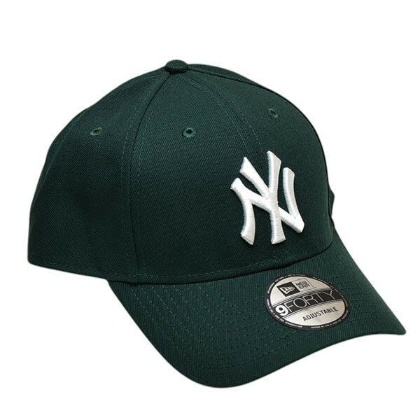 【中古】New Era 9FORTY ニューヨーク・ヤンキースキャップ 13552082 グリーン サイズ:Free 【310325】(ニューエラ)