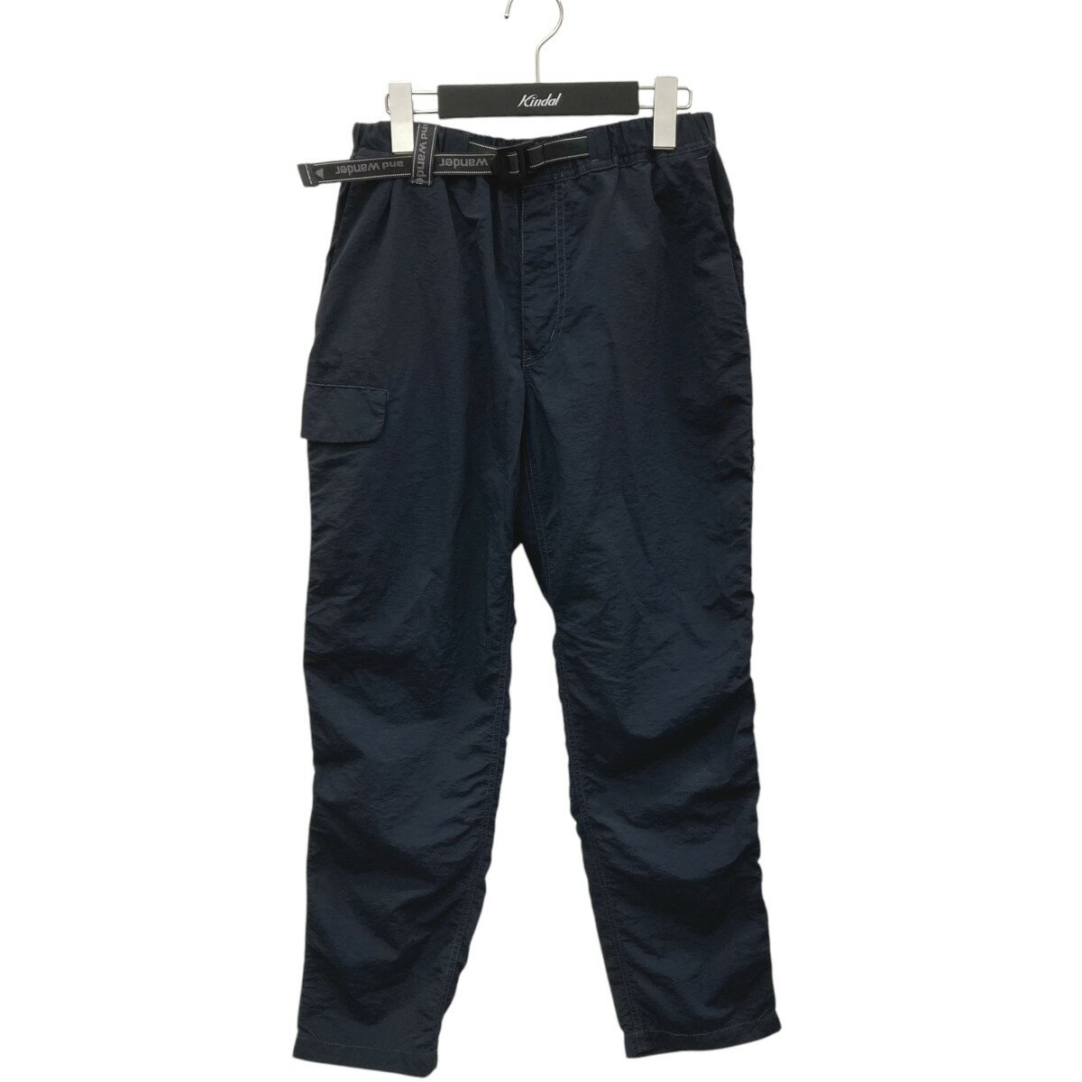 【中古】and wander Ny taffeta hiker pants イージーパンツ 574-3152077 ブラック サイズ:S 【010425】(アンドワンダー)