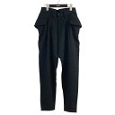 【中古】LIMI feu ストレートパンツ LO-P03-100 ブラック サイズ:S 【020425】(リミフゥ)