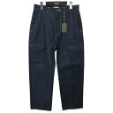 【中古】STEAF24SS 「EXPLORER’S DENIM PANTS」 デニムパンツ S24SS PT01 アイアンブルー サイズ:M【価格見直し】(4)
