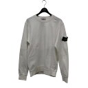 【中古】STONE ISLAND スウェット 101563051 ホワイト サイズ:L 【030425】(ストーンアイランド)